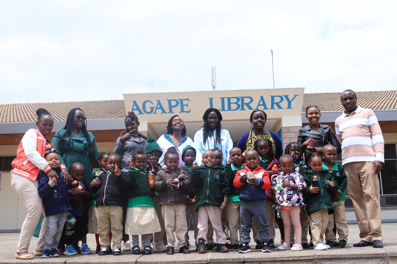 Sabaki Hills Kindergarten Celebrates World Literacy Day at Agape Library