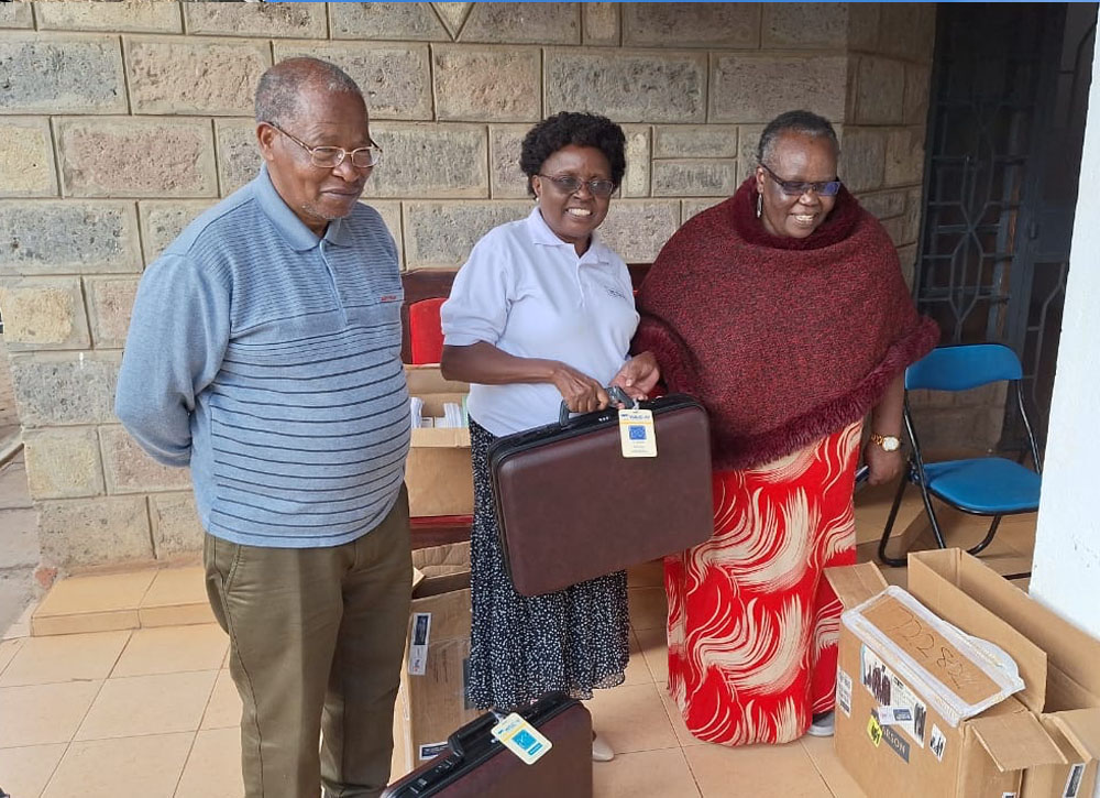 Prof. Munene Donated Psychometric Diagnostic Tools